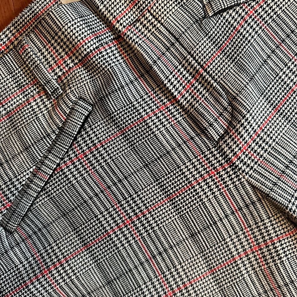 Plaid signature skinny ankle pants- GAP